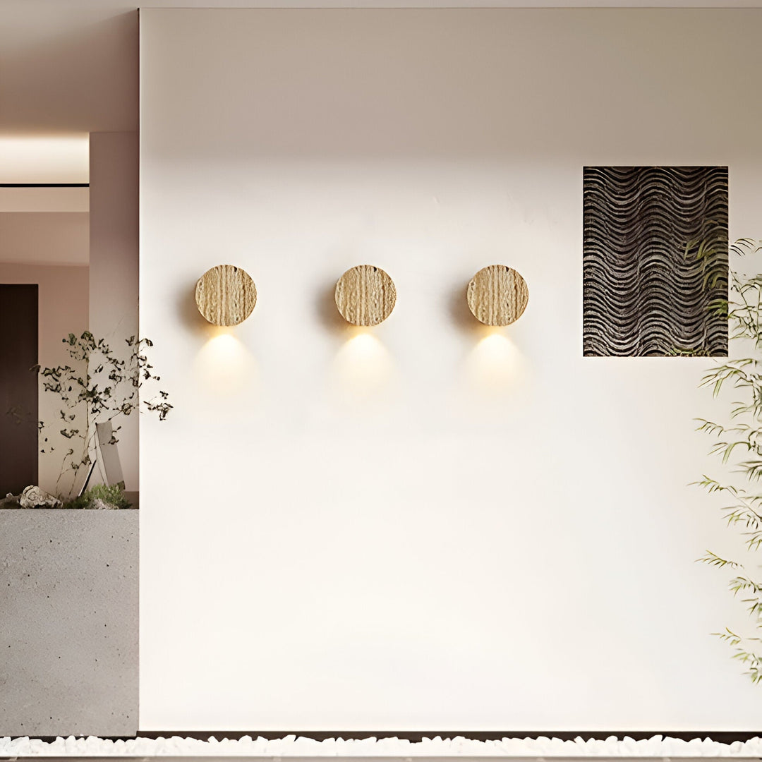 Sabi Vegglampe med Myk Ambient Lys Skanto