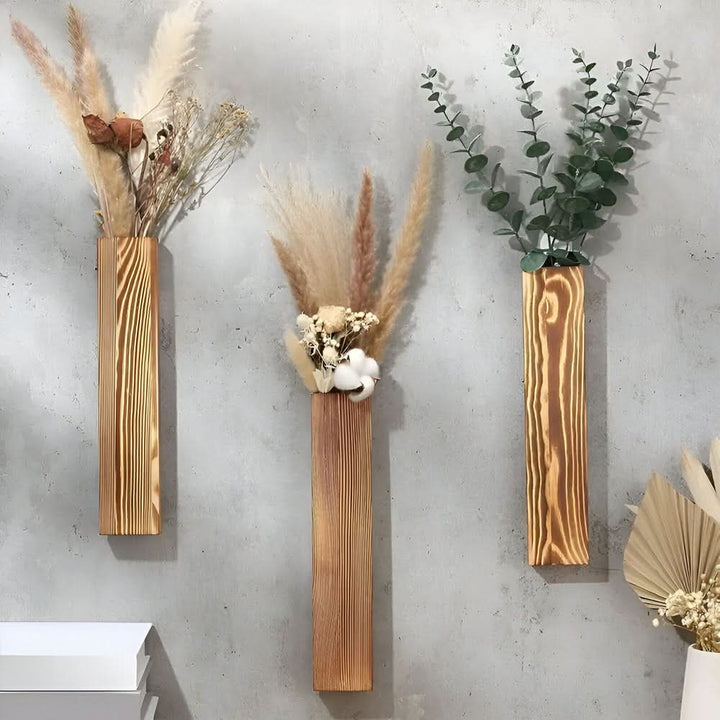 Skanto | Treveggvase Rektangulær Plantehylle 30 cm