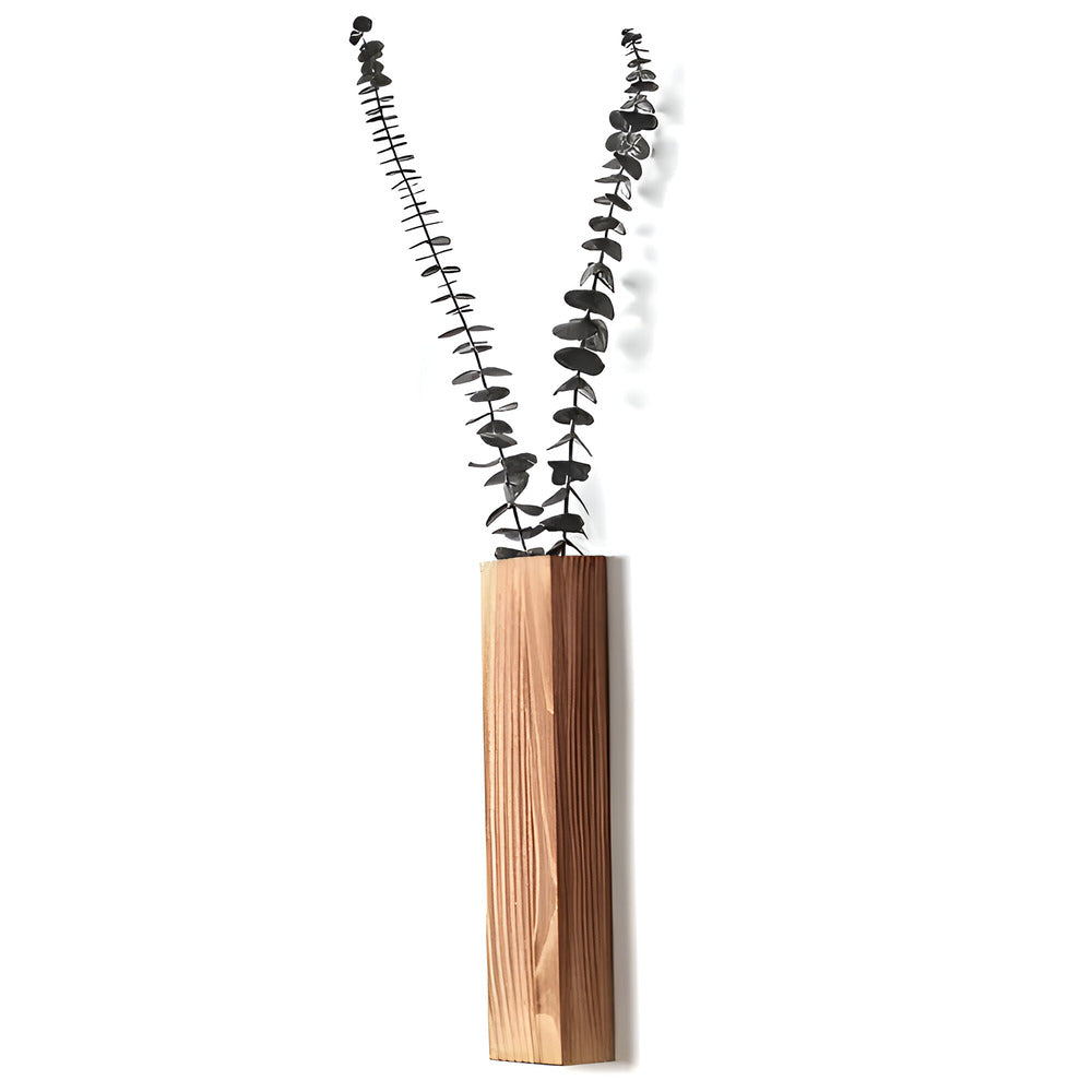 Skanto | Tre veggvase | Rektangulær plantehylle 30 cm