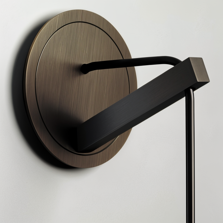 Minimalist vegglampe med røykglass – Orvane | Skanto