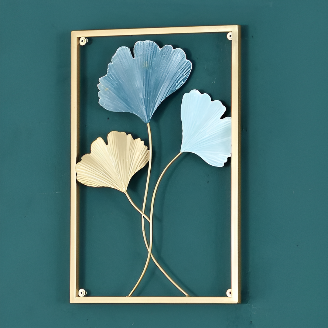 Skanto | Leafy Luxe Nordic Metal Leaf Veggkunst
