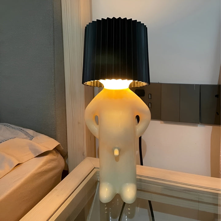 Skanto | Bordlampe - Kreativ liten Shy Boy LED lampe