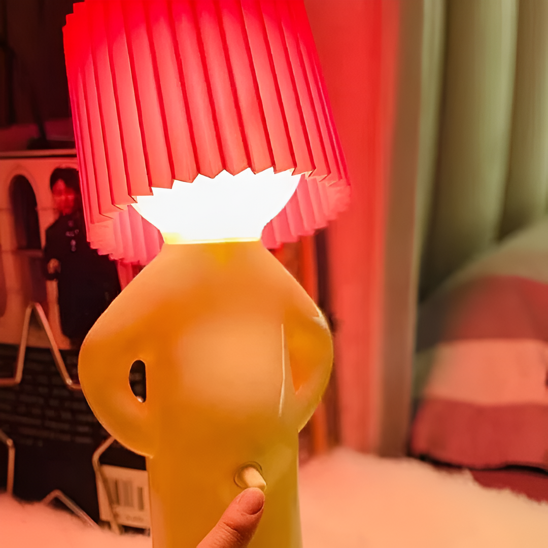 Skanto | Bordlampe - Kreativ liten Shy Boy LED lampe