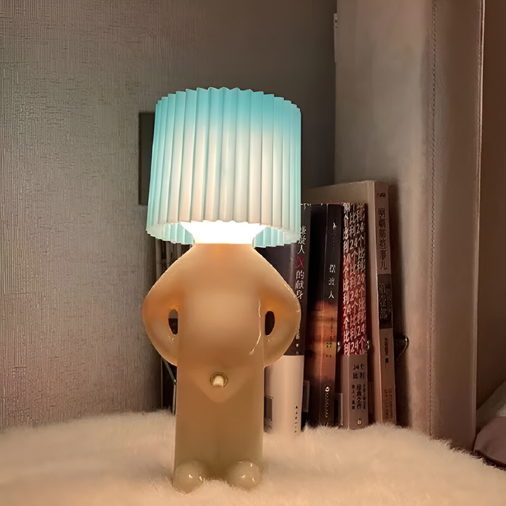 Skanto | Bordlampe - Kreativ liten Shy Boy LED lampe