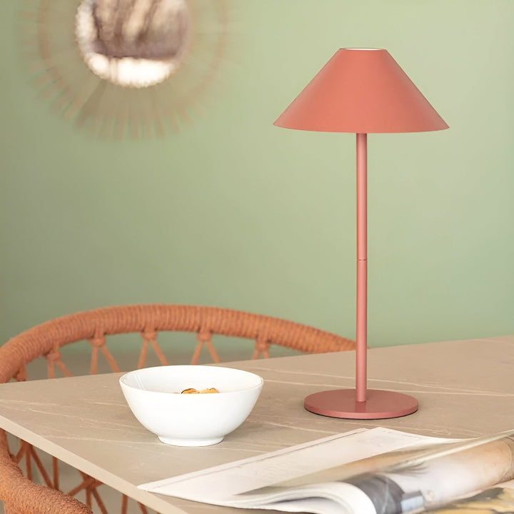 Skanto | LumiLuxe - Dimbar nordisk kjegle LED-bordlampe med berøringskontroll