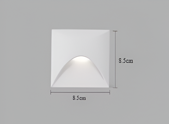 Skanto | LuminiPath - Vanntett IP65 Vegglampe - Innendørs og Utendørs Vegglampe - Bevegelsessensor Vegglampe LED