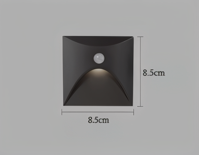 LuminiPath - Vanntett IP65 Vegglampe - Innendørs og utendørs vegglampe - Bevegelsessensor Vegglampe LED