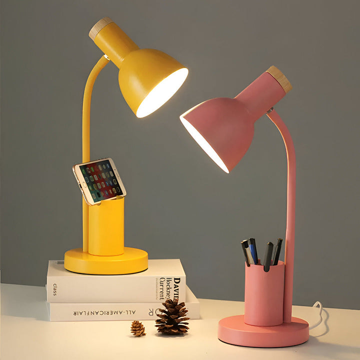 Skanto | Moderne LED Bordlampe med Pennholder