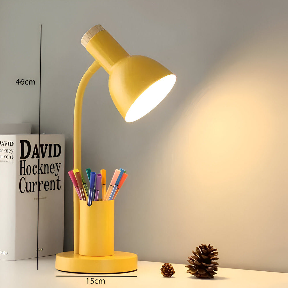 Skanto | Moderne LED Bordlampe med Pennholder