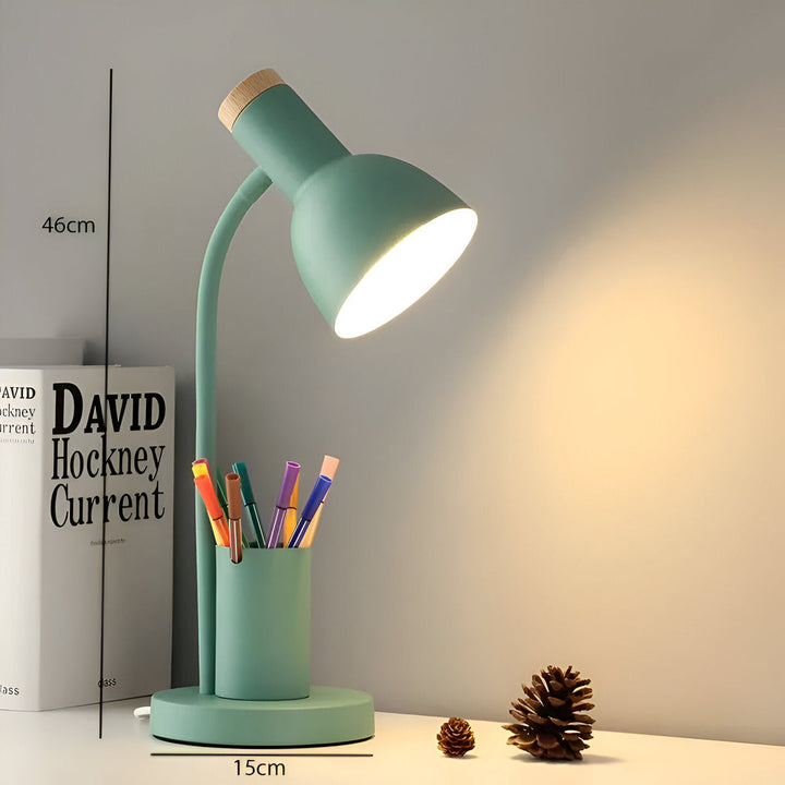 Skanto | Moderne LED Bordlampe med Pennholder