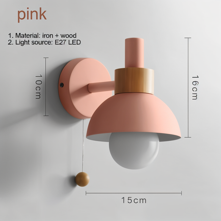 Skanto | Vegglampe - Macaron - Moderne Design - Innendørs Belysning