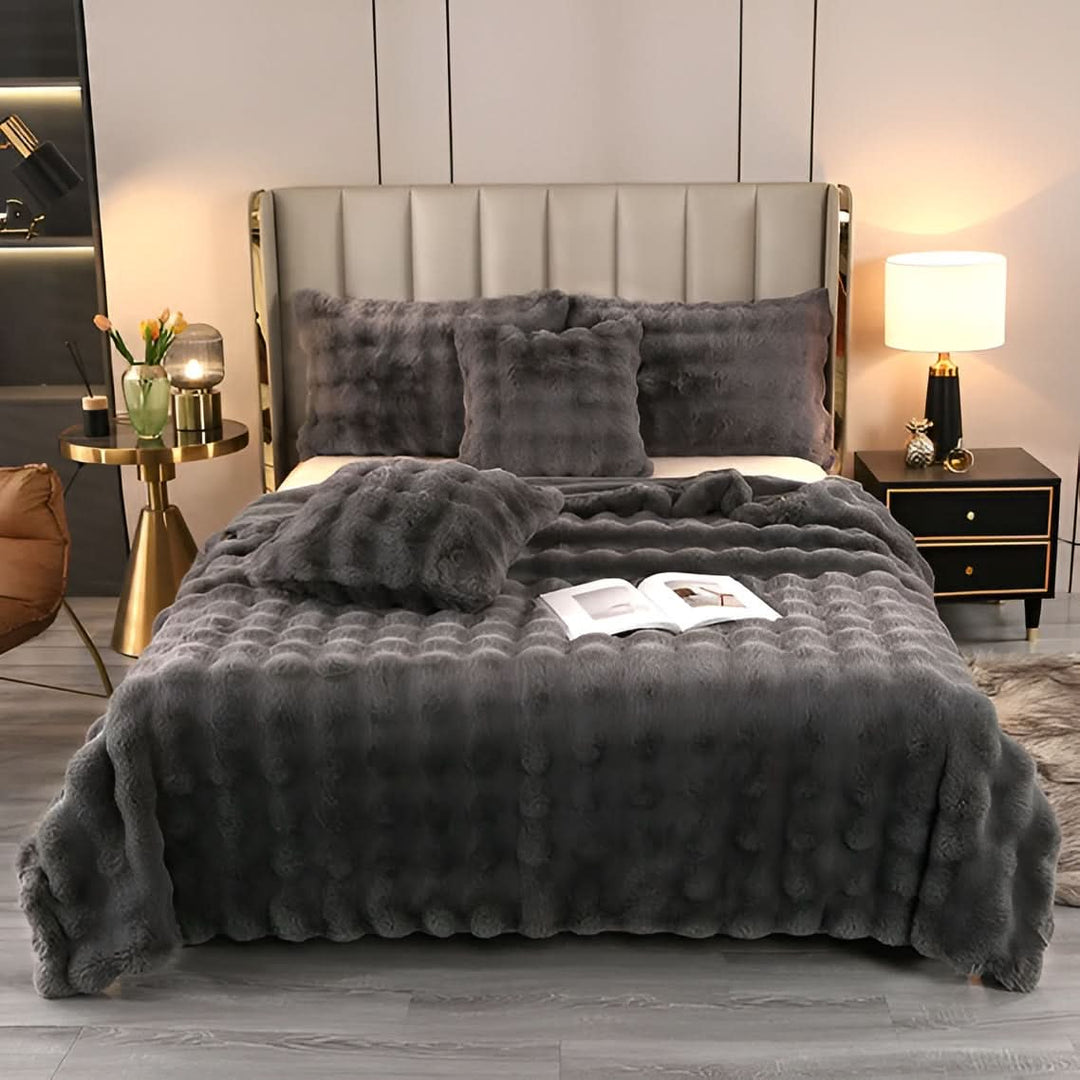 Skanto | WARMPLAID - Oppvarmet fleece pledd