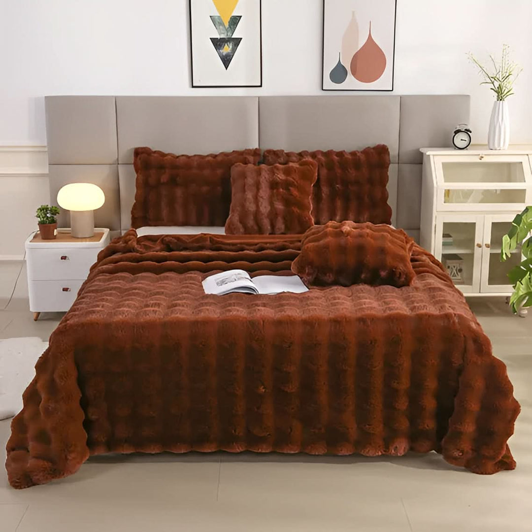 Skanto | WARMPLAID - Oppvarmet fleece pledd