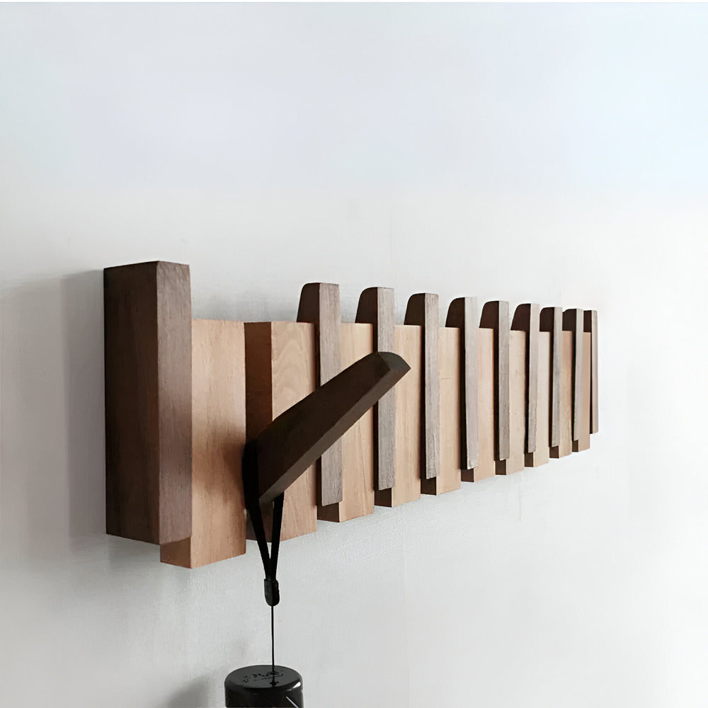 Skanto | Tre Frakkekrok i Piano Tast Design for Hallen