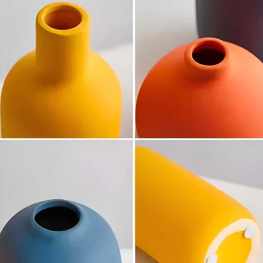 Skanto | Skandinavisk Keramikk Vase i Minimalistisk Stil