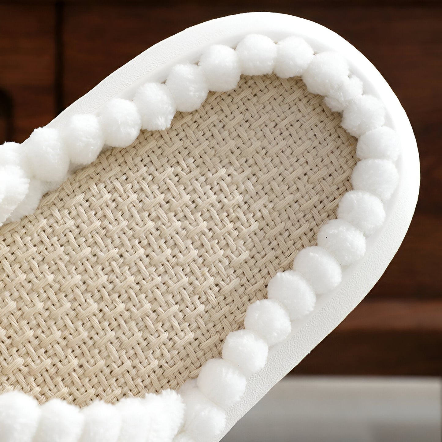 Norvo | Sofie - Plush Lined Slippers with Cross Band