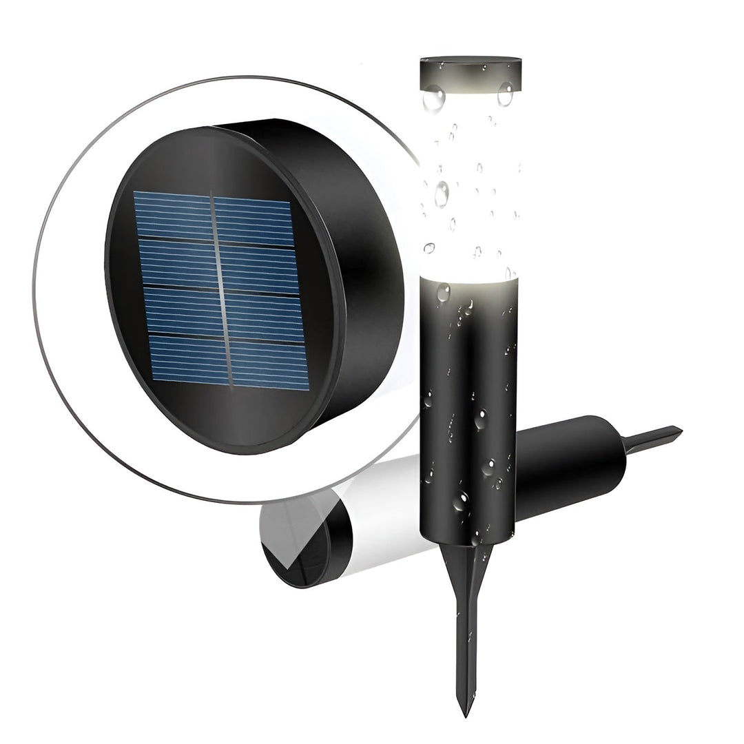 Skanto | SolarShimmer - Rustfritt Stål Solcelle Lanterner Utendørs Lampe