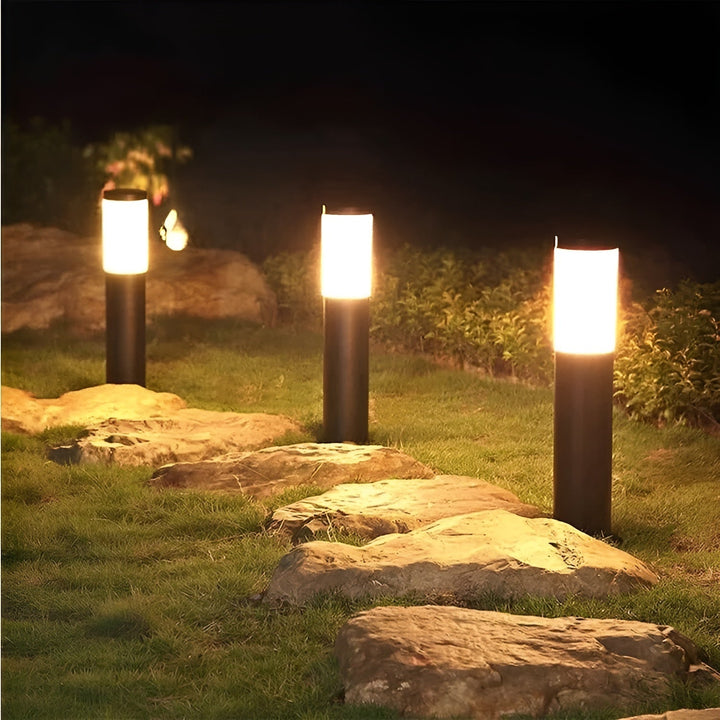 Skanto | SolarShimmer - Rustfritt Stål Solcelle Lanterner Utendørs Lampe