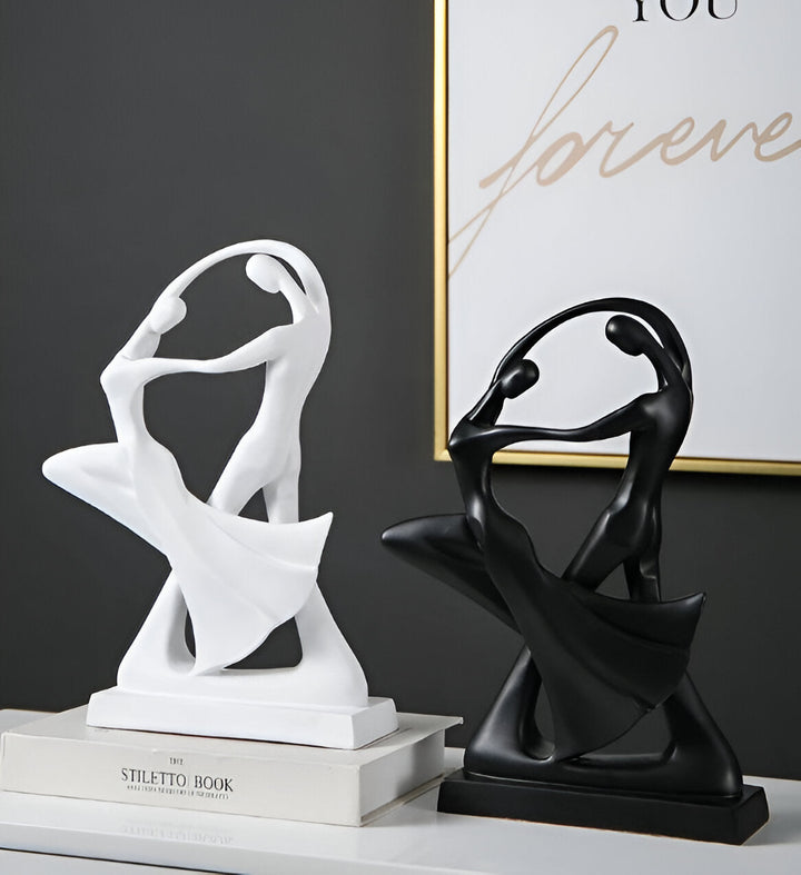 Skanto | SwayDuo | Moderne dansende harpiks skulptur