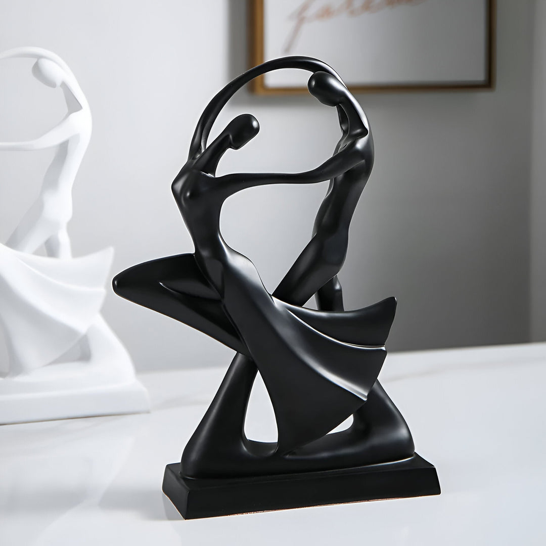 Skanto | SwayDuo | Moderne dansende harpiks skulptur
