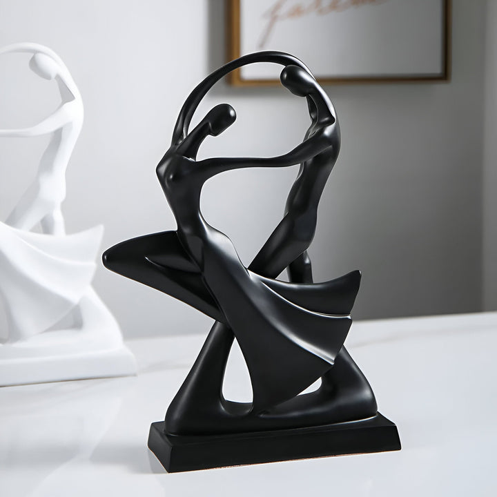 Skanto | SwayDuo | Moderne dansende harpiks skulptur