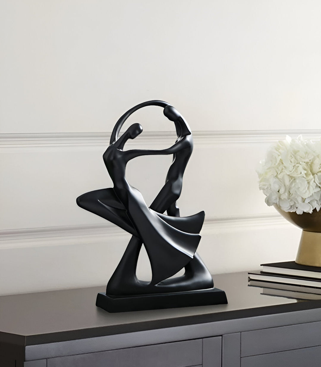 Skanto | SwayDuo | Moderne dansende harpiks skulptur