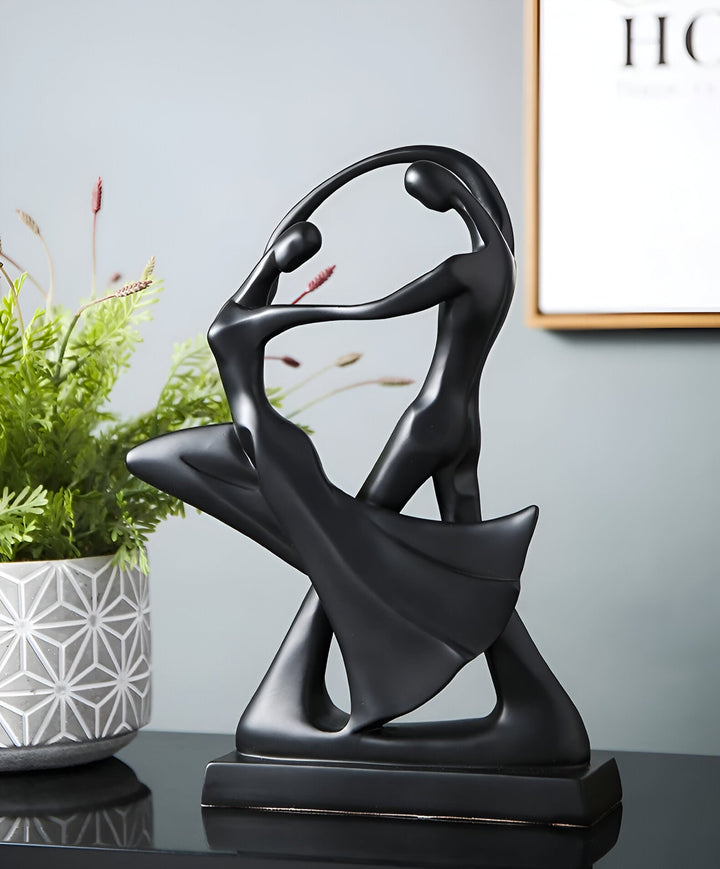 Skanto | SwayDuo | Moderne dansende harpiks skulptur