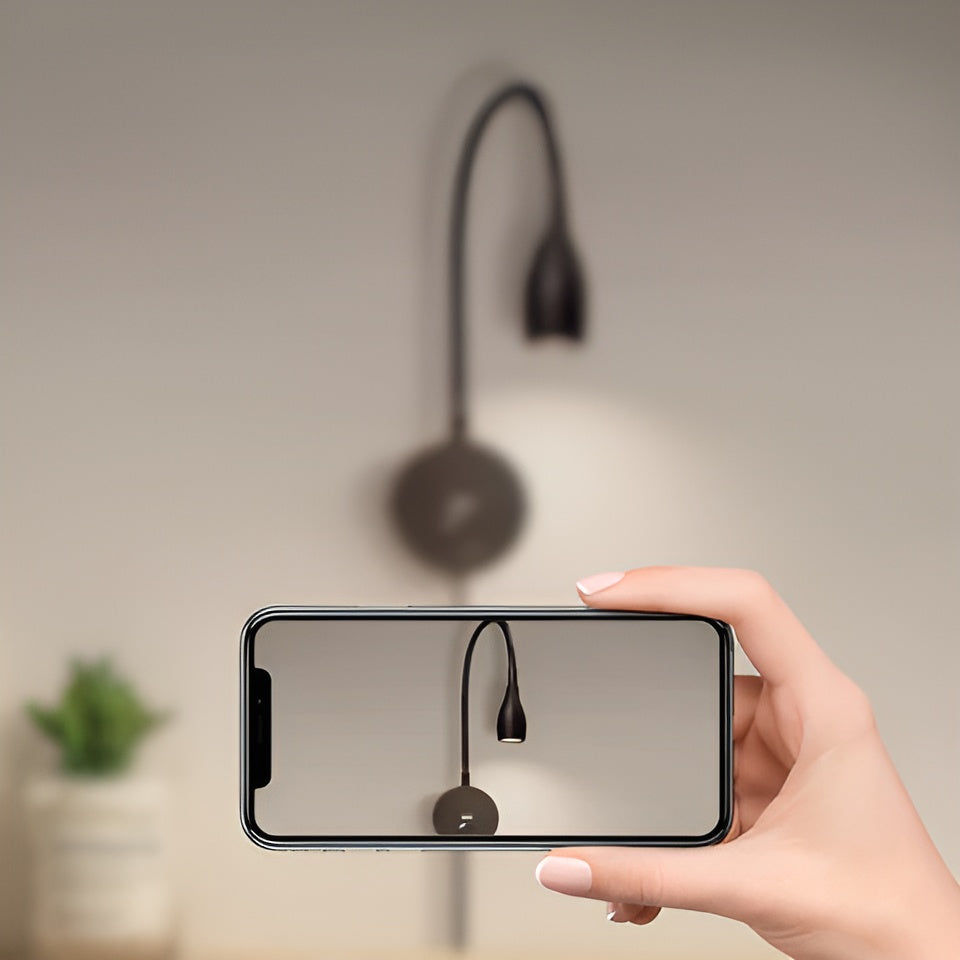 Skanto | Vegglampe - Luminara - Leselampe - Justerbar vinkel
