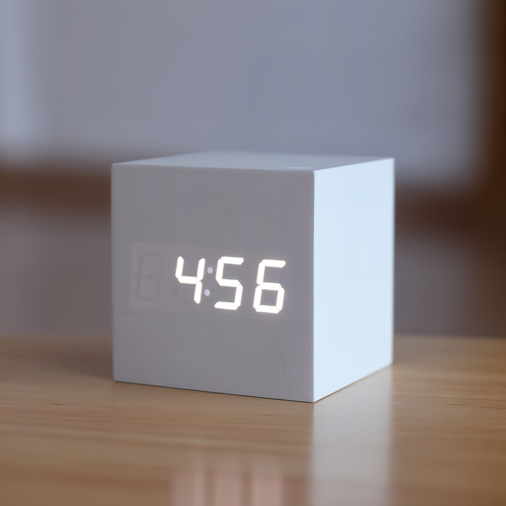 Skanto | Digital LED Klokke - Kubeklokke - Treklokke