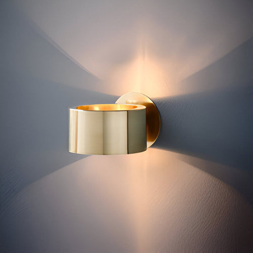 Skanto | Gylden Minimalistisk Vegglampe