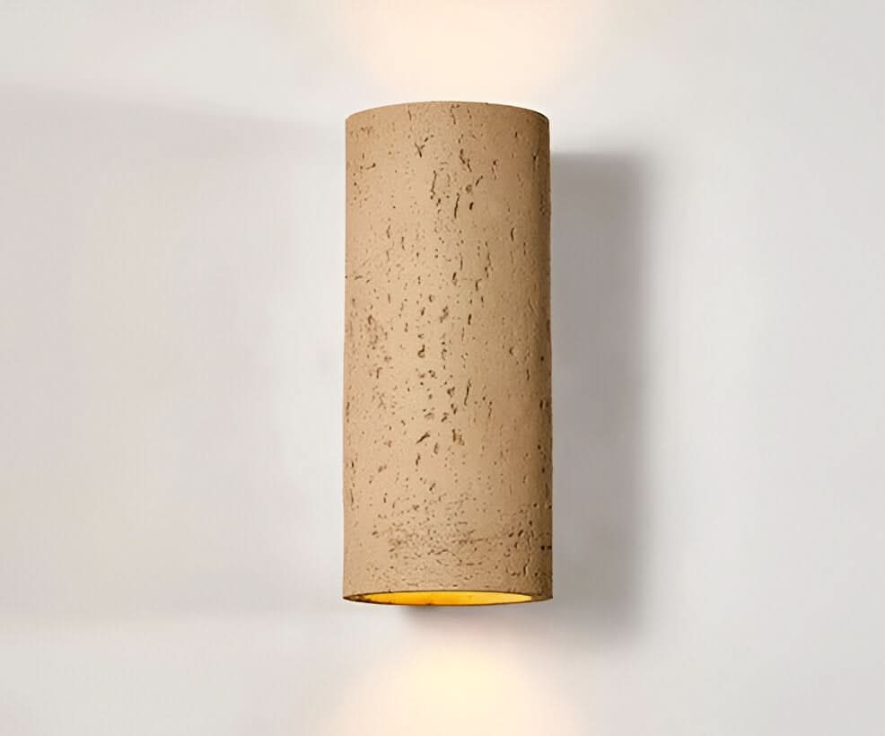 Skanto | StoneBeam LED Sylindrisk Vegglampe – Innendørs/Ute