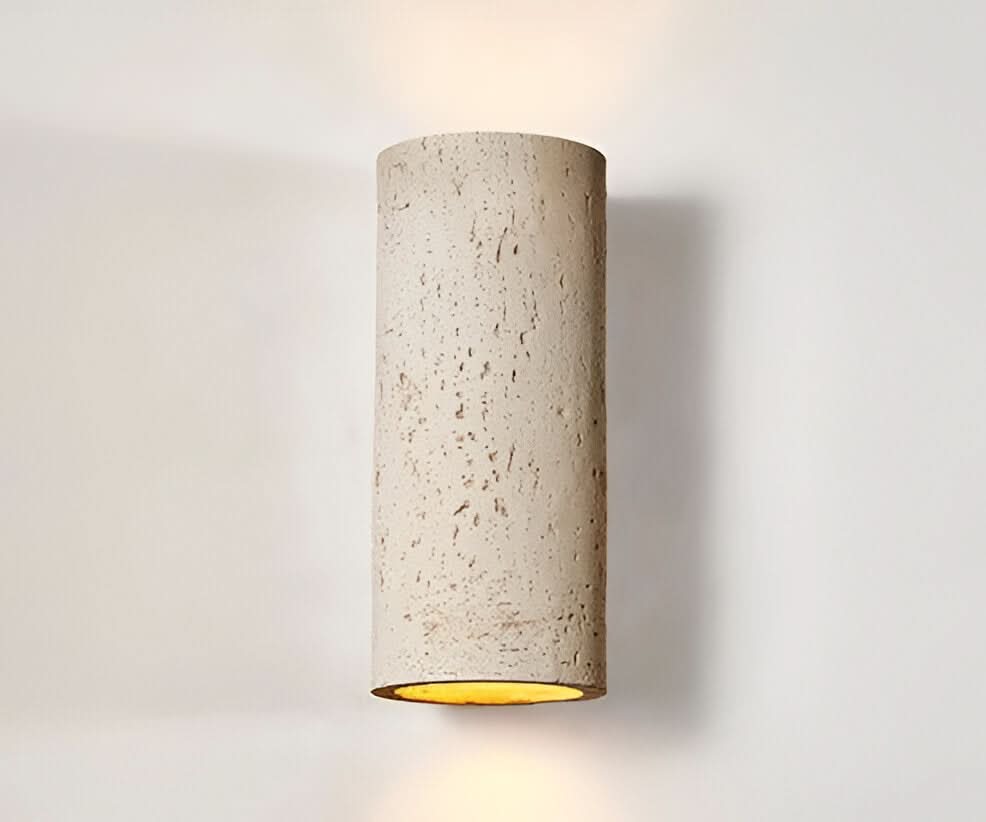 Skanto | StoneBeam LED Sylindrisk Vegglampe – Innendørs/Ute