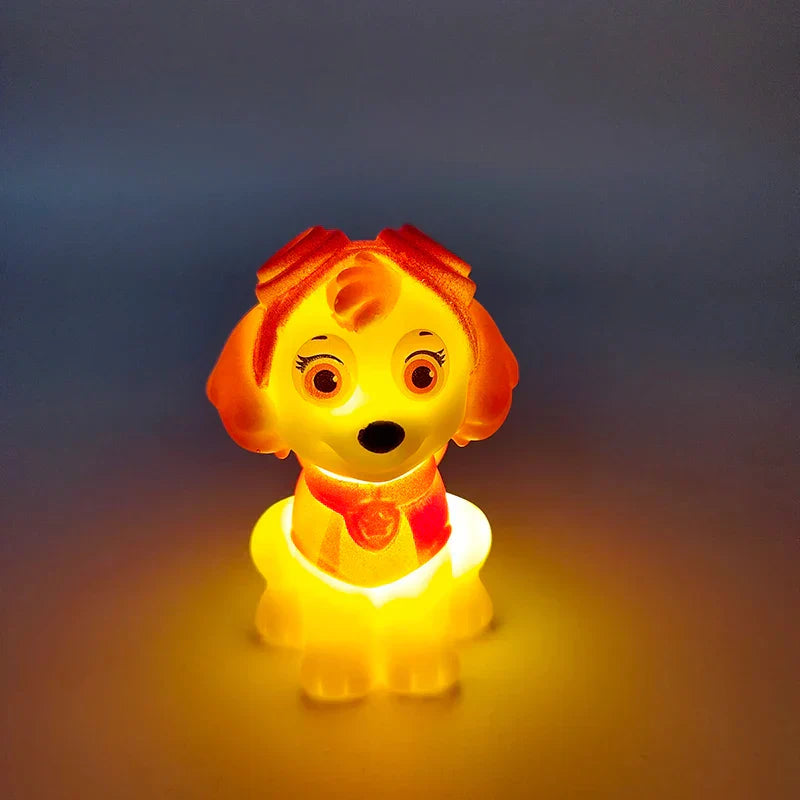 Skanto | Paw Patrol Nattlampe - 3D Bordlampe for Barn, Kreativ Bursdagsgave