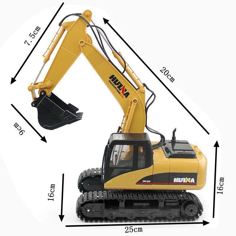 Skanto | RC Gravemaskin Caterpillar Fjernstyrt Konstruksjonsleketøy