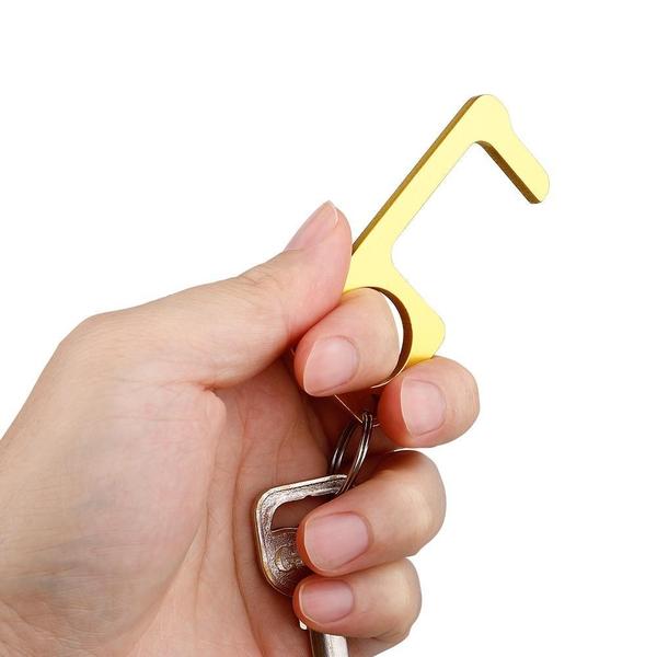 Hygienisk Antimikrobiell Messing Døråpner & Stylus | Skanto