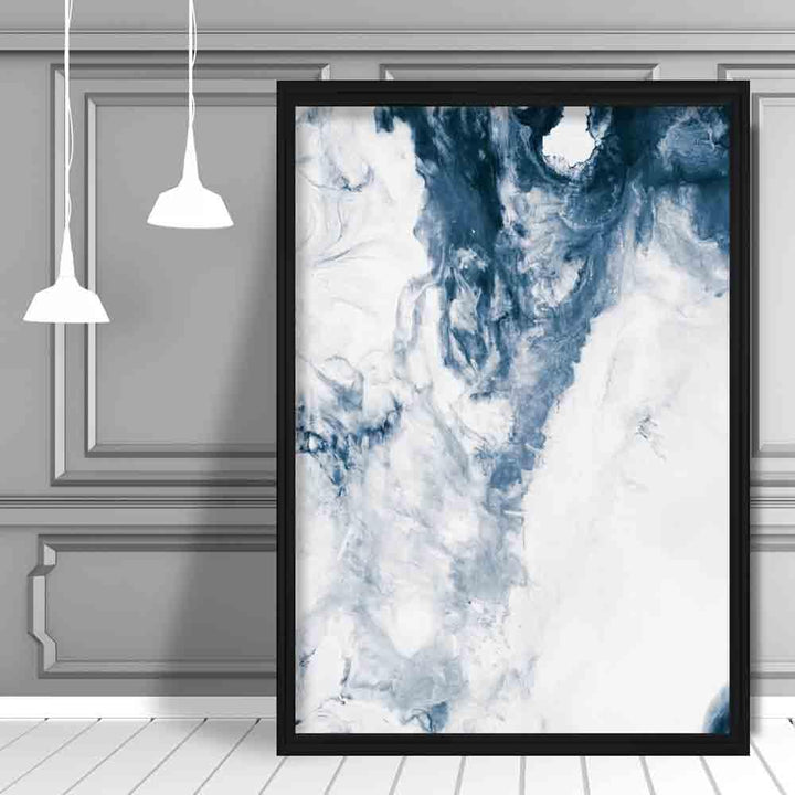 Abstrakt maleri «Havets væske» Kunsttrykk nr. 1