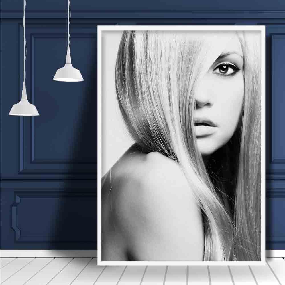 Svart-hvitt fototrykk «Serenity Fashion»