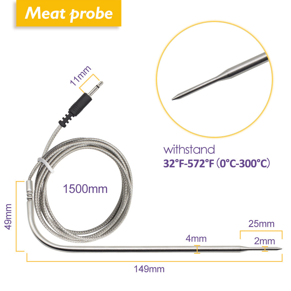 Kjøttprobe for Termometer IBT-4XS og IBT-6XS | Skanto