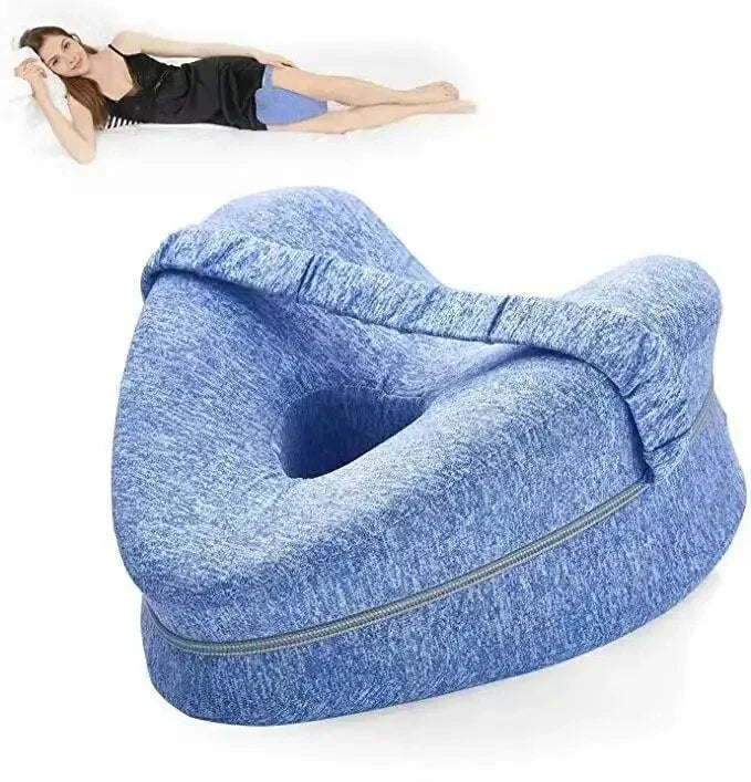 Skanto | Ortopedisk Kneepute for Side-sovende – Ergonomisk Beinpresse med Minne Skum for Bedre Søvn