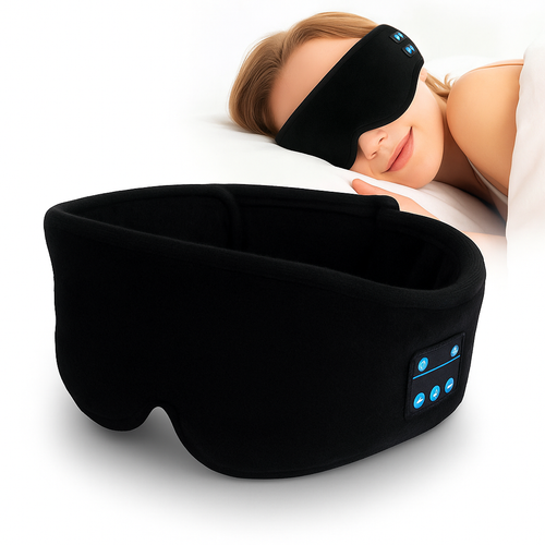 Skanto | Søvn Hodetelefoner Bluetooth Myk Øyemaske