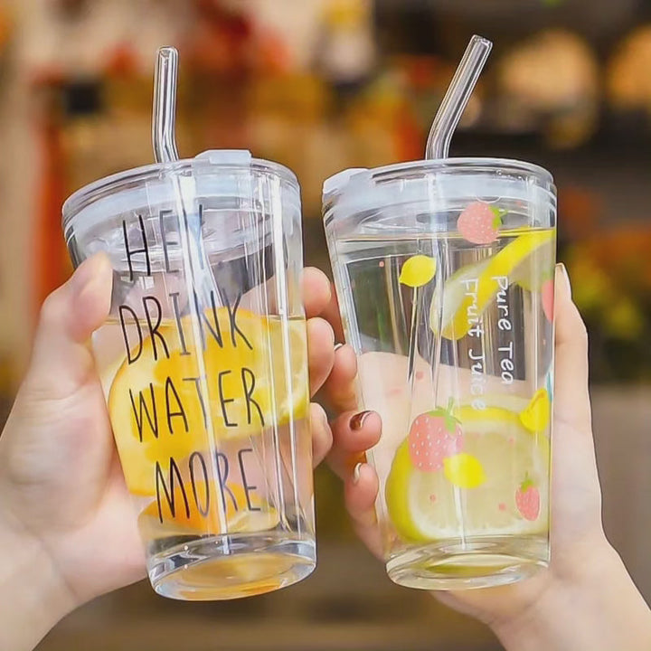 Skanto | Rund Transparent Borosilikat Drikkeglass