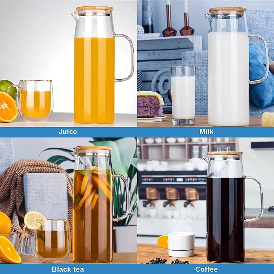 Skanto | 1.2L varmebestandig glasskanne
