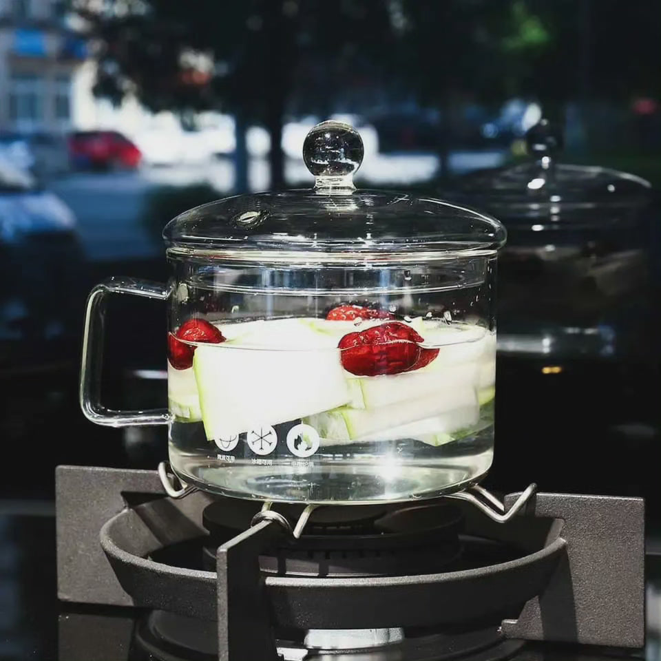 Norvo | Glass varmebestandig kasserolle