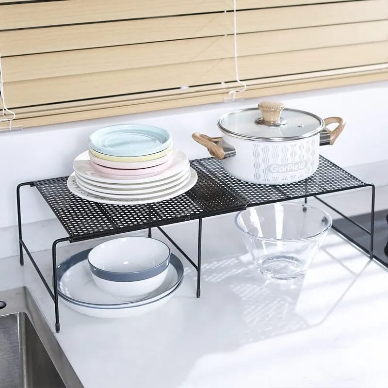 Skanto | Justerbar Metallshelf Organisator for Skap