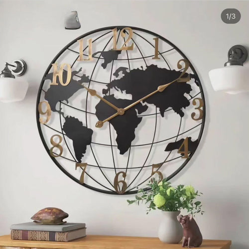 Skanto | 60cm Stor Verdensmappe Veggur