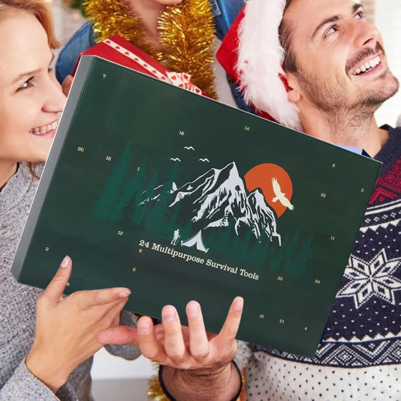 Skanto | GearTide - Adventskalender Overlevelseskit Julegave