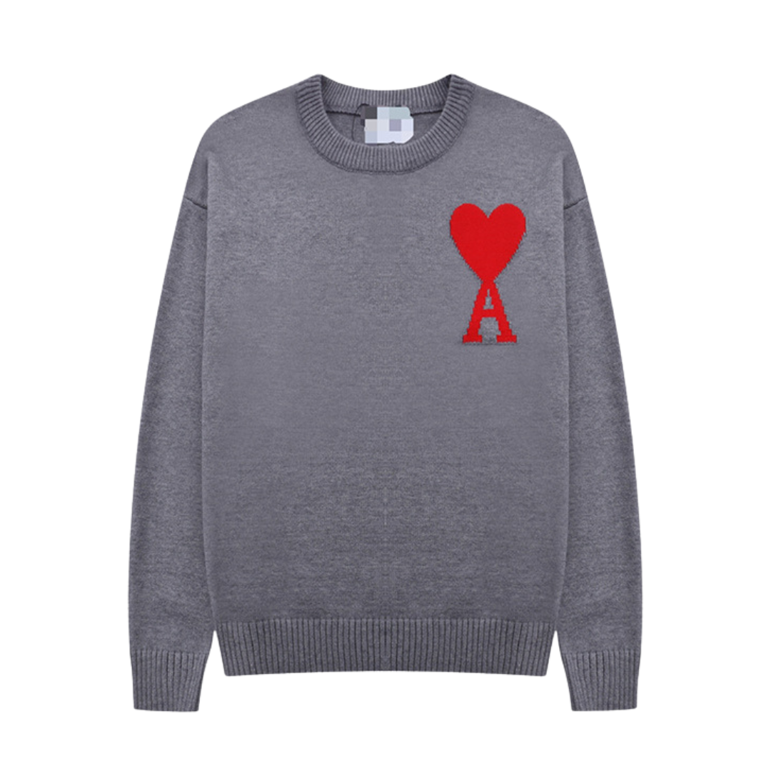 Norvo | Hjerte brodert genser