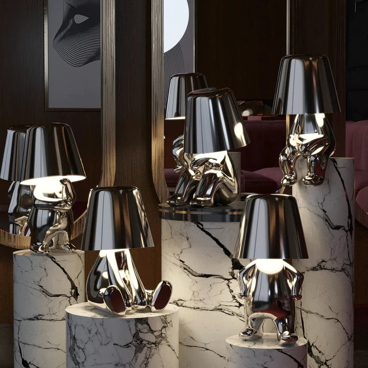 Lekende Dimmbar Bordlampe - LumoPals | Skanto