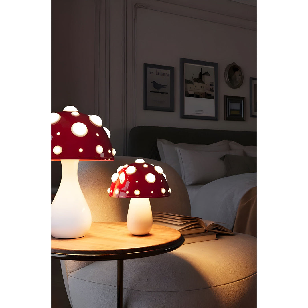 Skanto | Lampe - Dekorativ Sopp Bordlampe