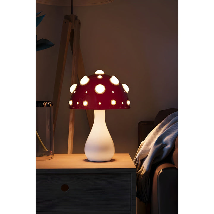 Skanto | Lampe - Dekorativ Sopp Bordlampe
